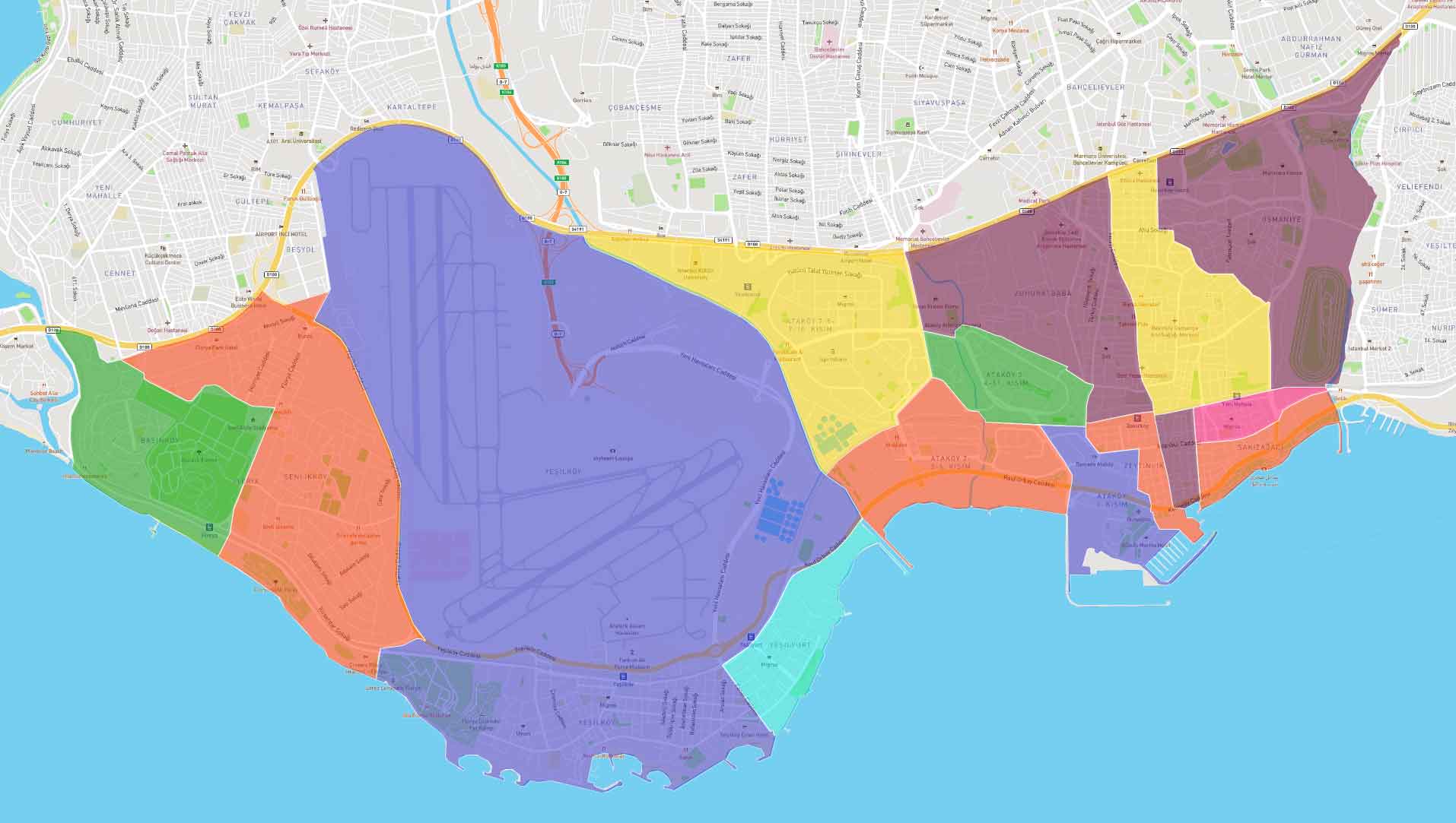 bakırköy tesisatçı hizmet alanları